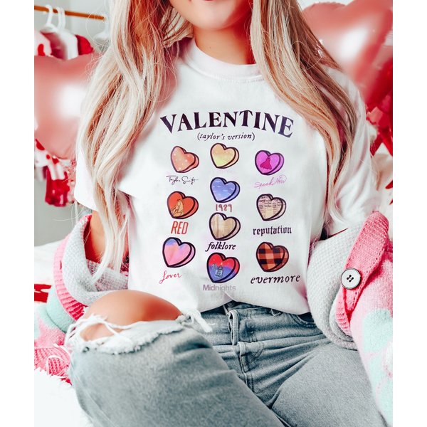 Valentine Taylo Version Shirt, Valentine Shirt-image