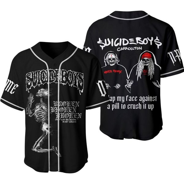 Suicideboy 2024 Tour Baseball Jersey-image