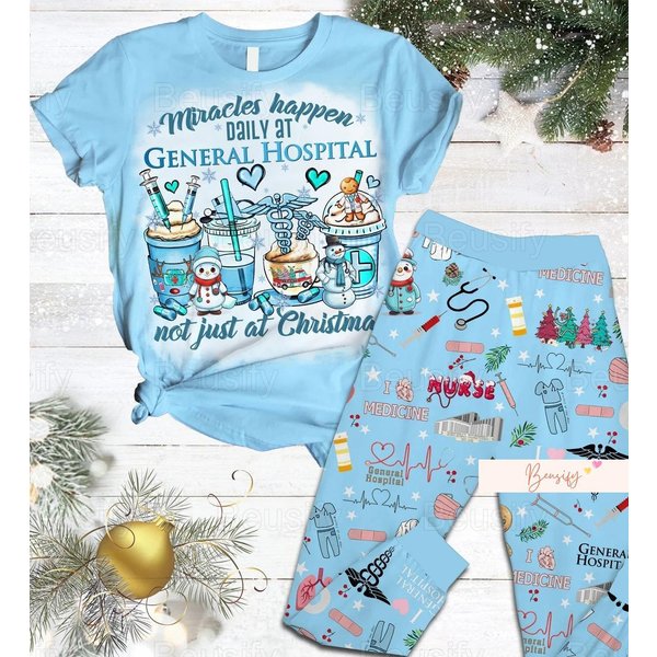 General Hospital Christmas Pajama Set - Holiday Collection