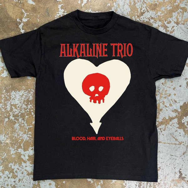 Alkaline Trio Heart Skull Tour 2024 T-Shirt-image