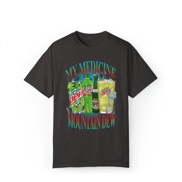 Mountain Dew T-Shirt, Funny T-Shirt, Gift For Mountain Dew Fans-image