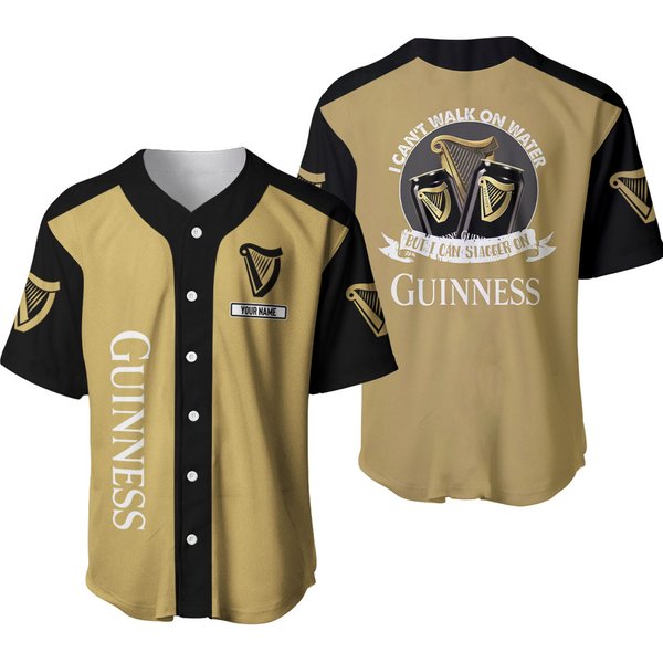 Personalized I Can Stagger On Guinness Baseball Jersey-image