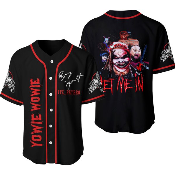 Bray Wyatt Baseball Jersey-image