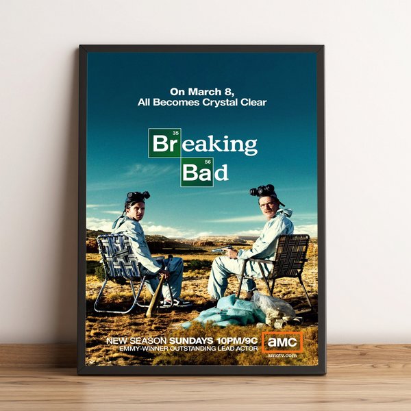 Breaking Bad Poster, Jesse Pinkman Tv Show Poster-image