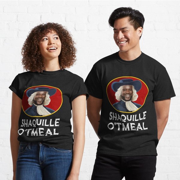 Shaquille Oatmeal Shirt Funny Shaquille O'tmeal Classic T-Shirt-image