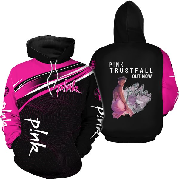 Pink Tour Hoodie 3D, Music Festival Hoodie 3D-image