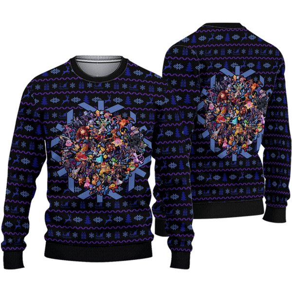 Super Smash Bros Ugly Christmas Sweater-image