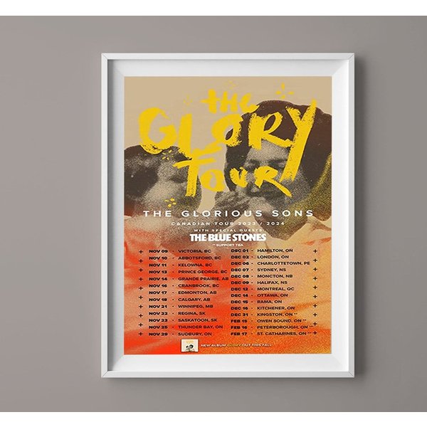 The Glorious Sons Tour 2023-2024 North American Poster-image