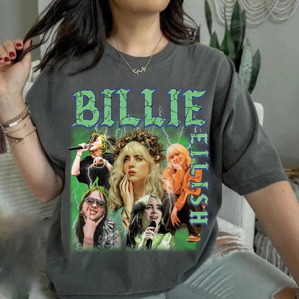 Billie Eilish Vintage Washed Shirt-image