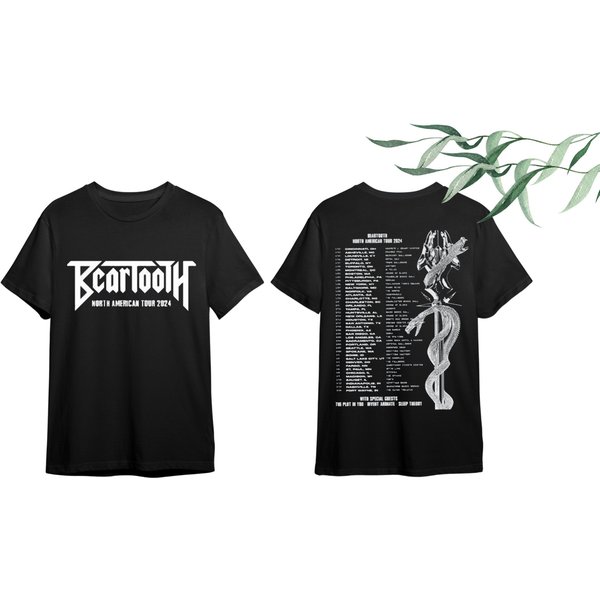 Beartooth Shirt North American 2024 Tour Fan Concert Shirt-image