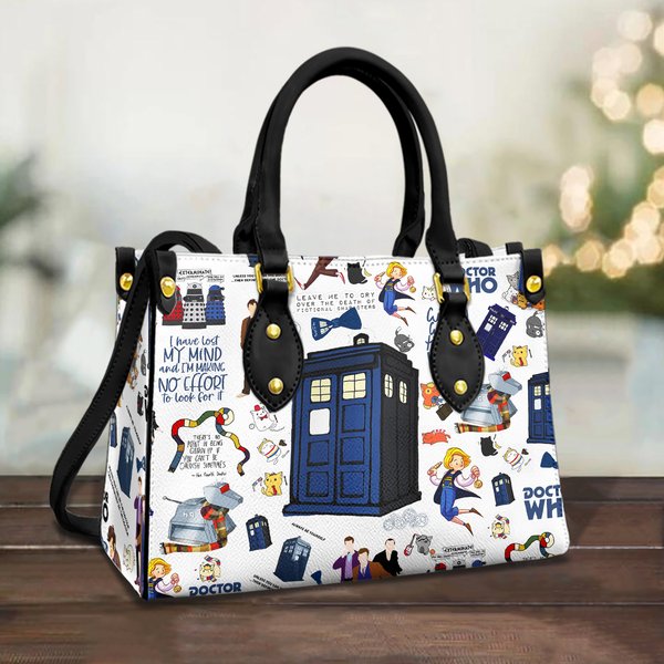 Christmas Doctor Who Bag, Dr Who Women Leather Bag