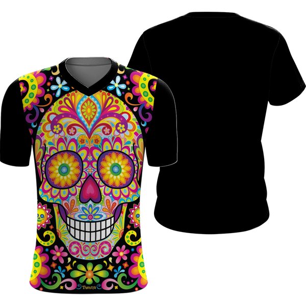Sugar Skull 3D T-Shirt-image