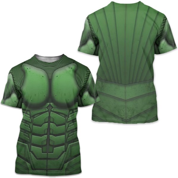 Alien Green Character Costume Cosplay 3D Shirt-image