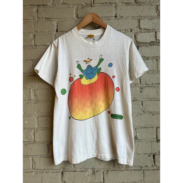 Sm, 1970S Peter Max T-Shirt, Art White Vintage-image
