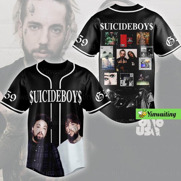 Christmas Suicideboy Jersey, Suicideboy Baseball Jersey-image