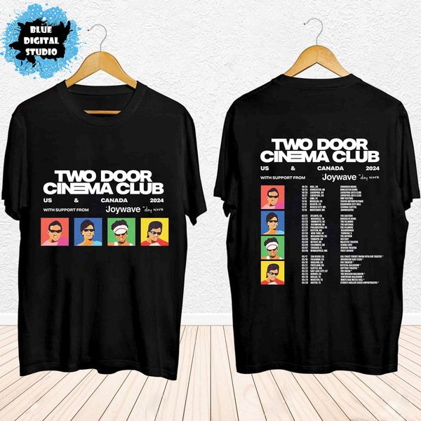 Two Door Cinema Club 2023 2024 Tour Double Sided Shirt-image