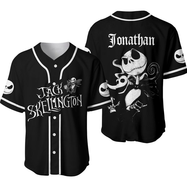 Nightmare Before Christmas Baseball Jersey-image