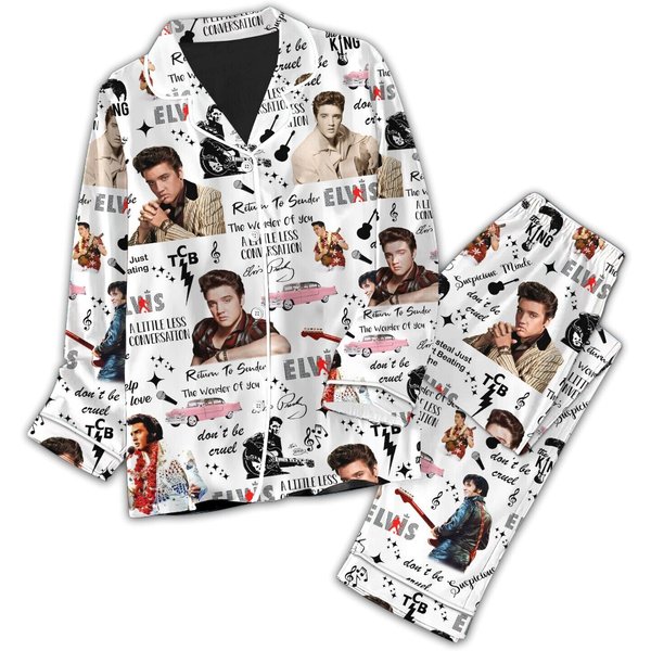 Ta-1447 Elvis Presleypajamas Set-image