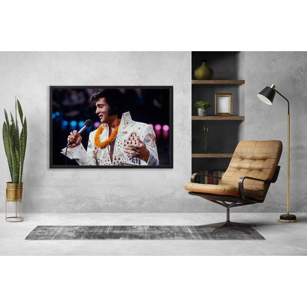 Elvis Presley Canvas, King Of Rock And Roll Canvas