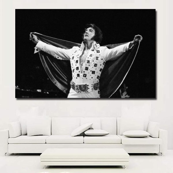 Elvis Presley Canvas, Gift For Music Lovers-image