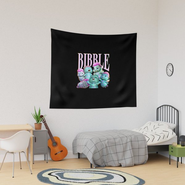 Bibble - Collage Tapestry-image