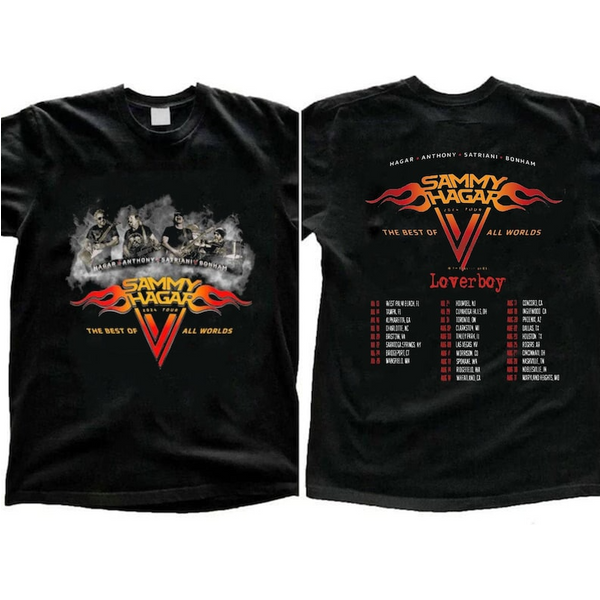 The Best Of All Worlds 2024 Tour Shirt, The Red Rocker 2024-image