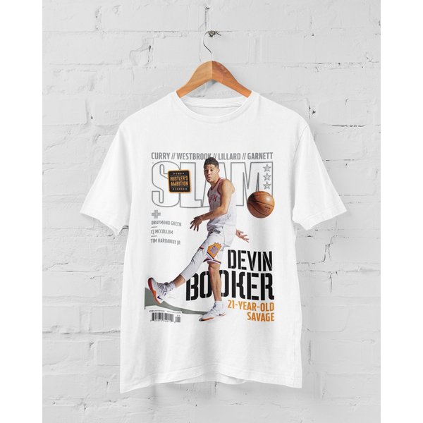 Devin Booker Slam Poster Tshirt, Devin Booker Magazine Tshirt-image