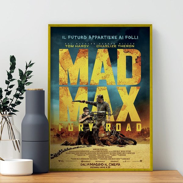 Mad Max Fury Road Movie Poster-image