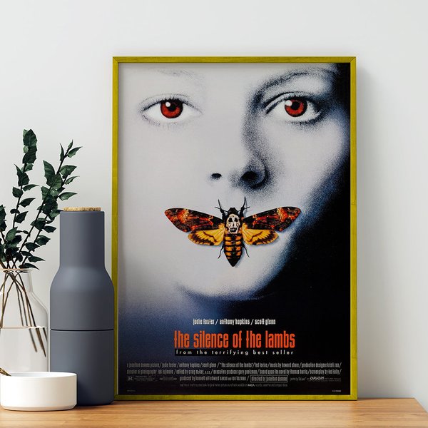 The Silence Of The Lambs Movie Poster-image