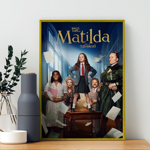 Roald Dahls Matilda The Musical Movie Poster-image
