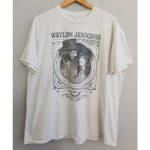 Waylon Jennings &Amp; Jessi Colter T-Shirt-image