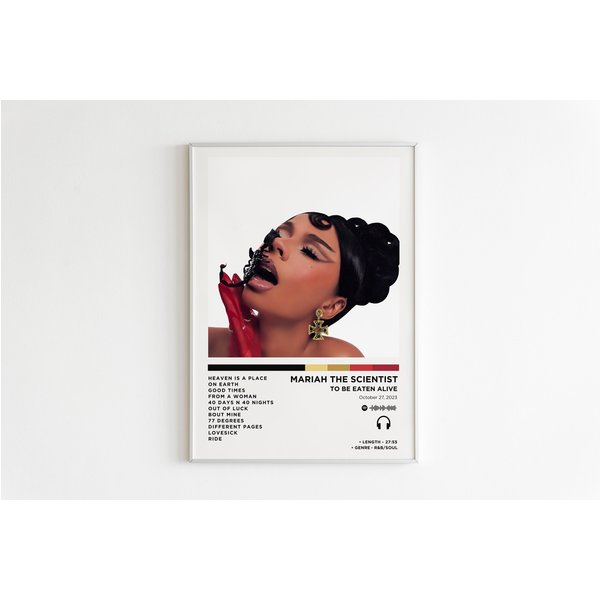 Mariah The Scientist - To Be Eaten Alive Album Poster-image