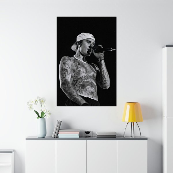 Justin Bieber Premium Matte Vertical Poster-image