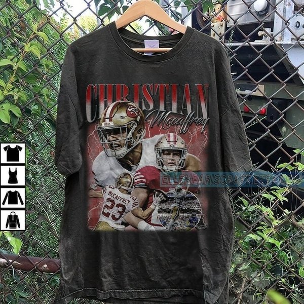 Vintage Christian Mccaffrey Shirt, Classic 90S Graphic Tee-image