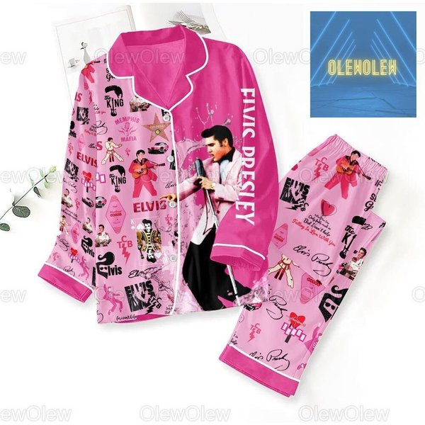 Elvis Presley Pajama Set-image