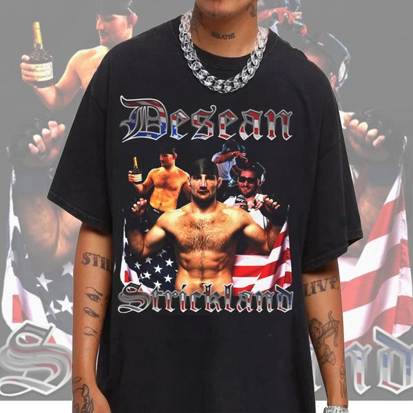 Desean Strickland T-Shirt, Sean Strickland Shirt, American Mixed Martial Artist T-Shirt-image