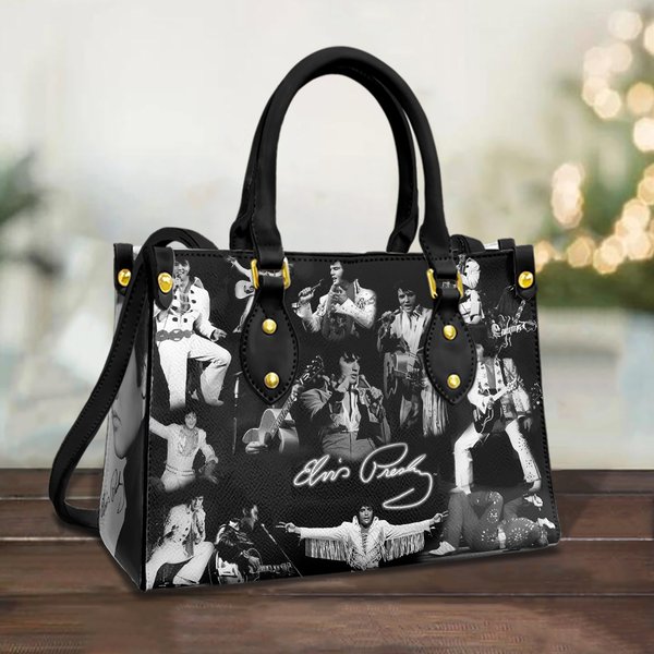 Elvis Presley Leather Bag Handbag-image