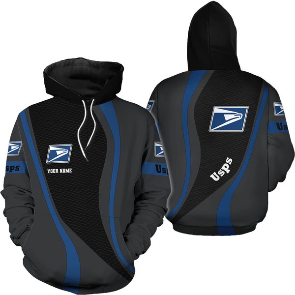 Personalized Name Proud Postal Worker 3D All Over Printed Hoodie-image