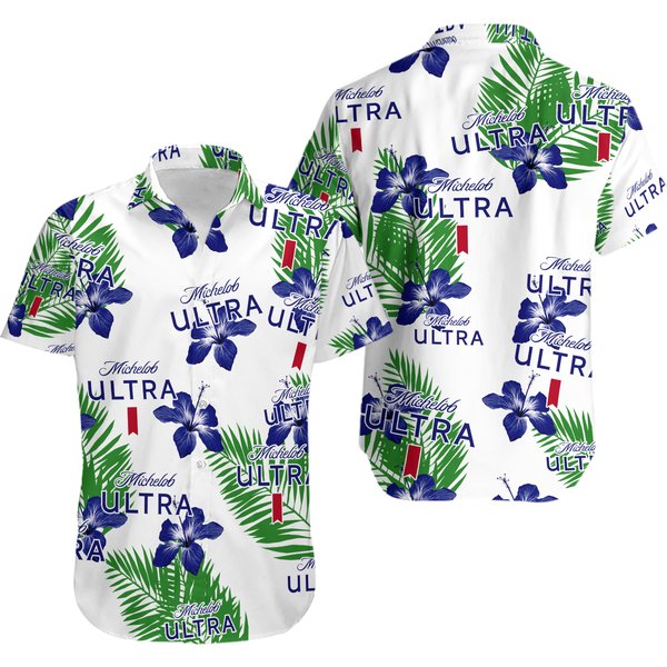 Michelob Ultra Beer Summer Hawaiian Shirt-image
