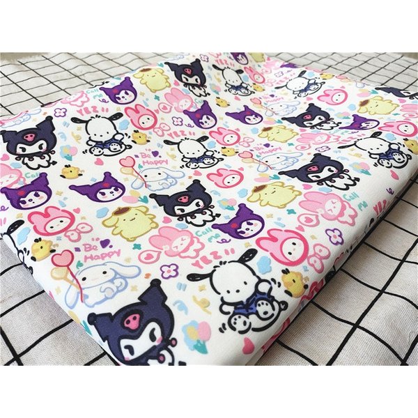 Sanrio My Melody Kuromi Fabric-image