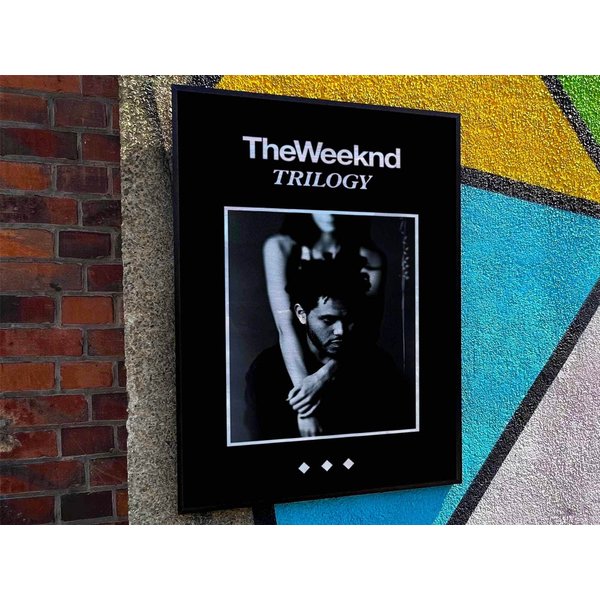 Weeknds "Trilogy" Album Cover Poster-image