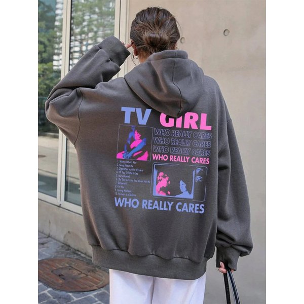 Tv Girl Hoodie - French Exit Hoodi -Who Really Cares Aestheticadelica Hoodie-image