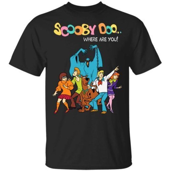 Scooby Doo Green Ghost Where Are You Shirt-image
