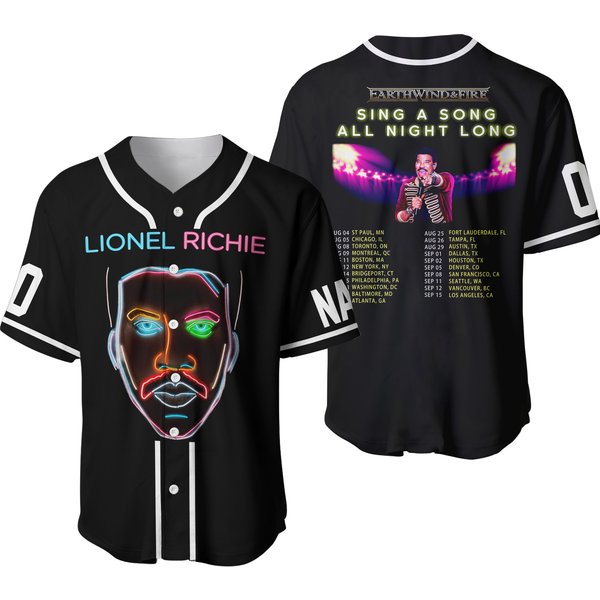Personalized Lionel Richie Baseball Jersey-image