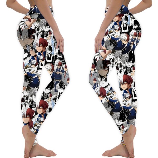 Todoroki Collage Leggings