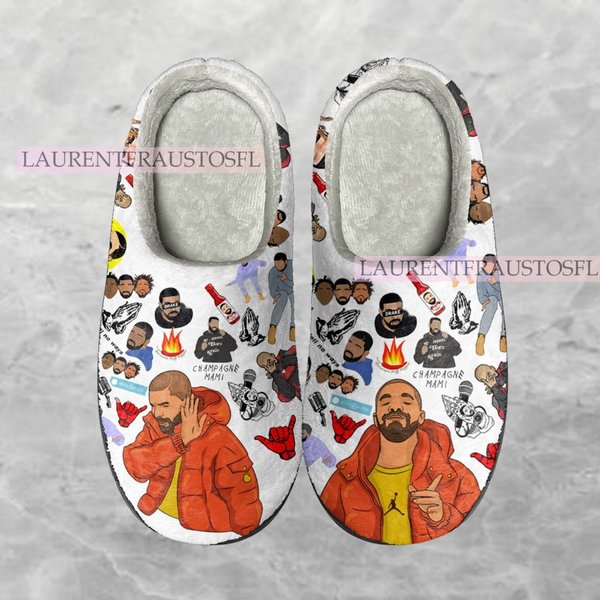 Drake Cozy Unisex Winter Slippers, Drake Winter Shoes