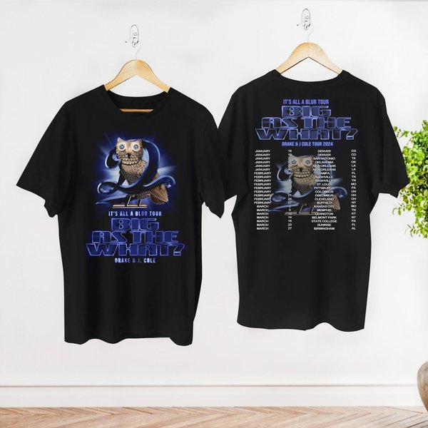Drake J Cole Tour 2024 T-Shirt-image