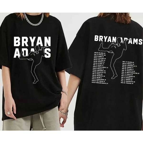 Bryan Adams Tour 2024 Shirt,Bryan Adams Tour 2024 Tshirt-image