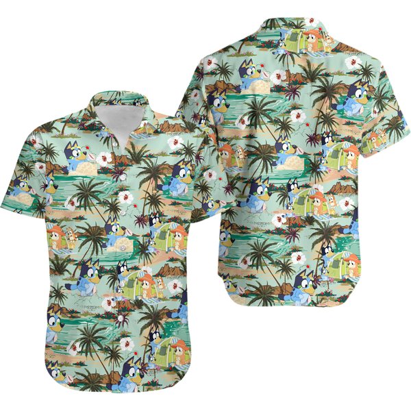Blu*Y Family Summer Blueydad Hawaiian Shirt-image