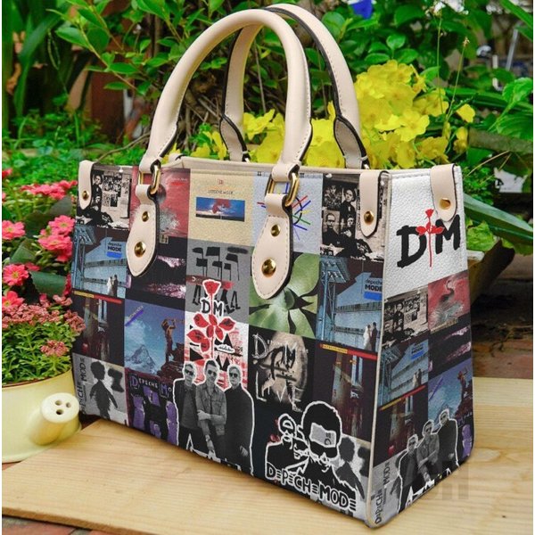 Depeche Mode Leather Handbag-image
